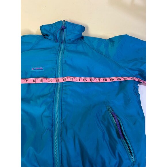 Columbia Ski Snow Jacket Sz Large reversable vintage 90's winter coat - Picture 14 of 15